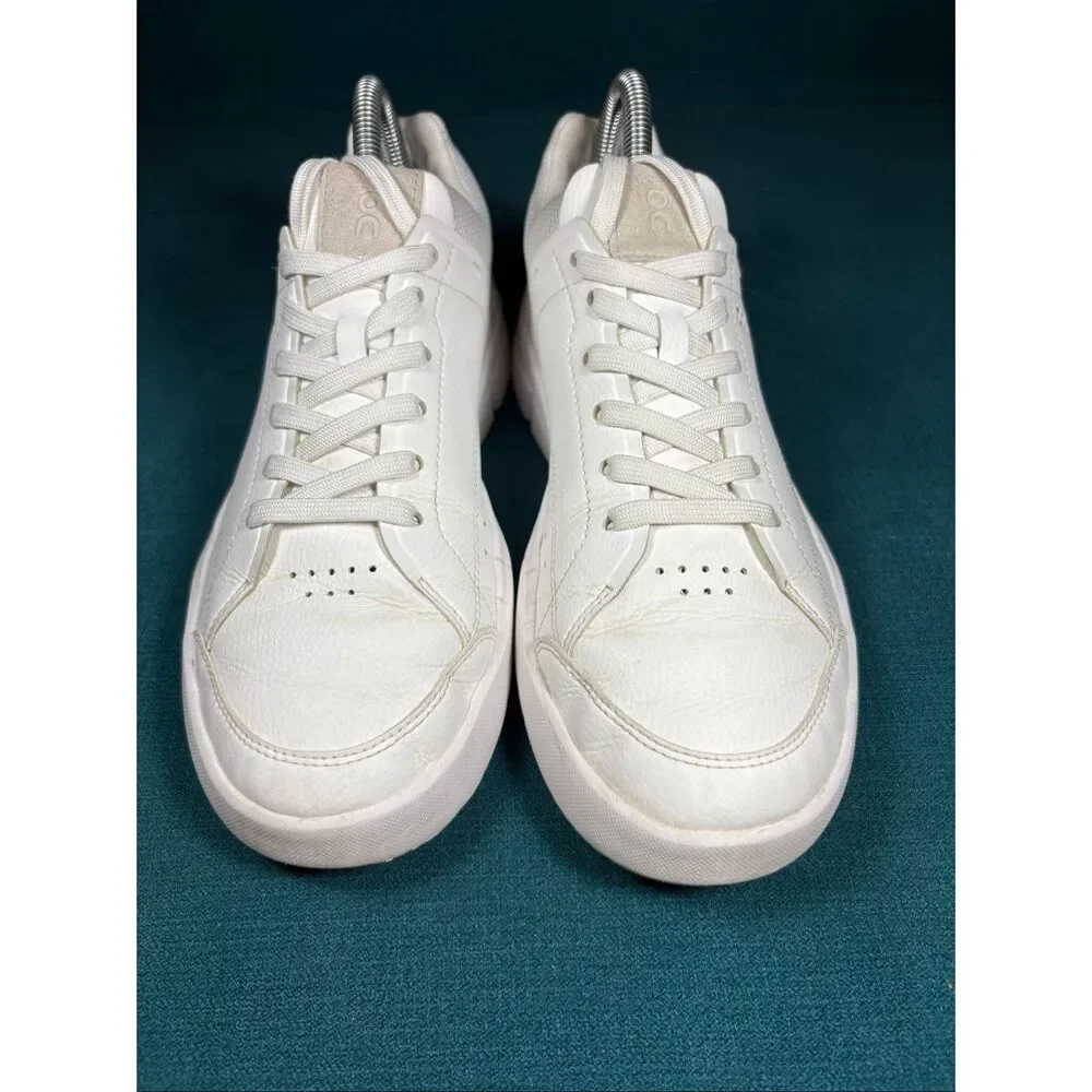 On Cloud THE ROGER Advantage All White Women's Size 8